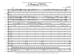 A-Begging I Will Go, Bellowhead, Brassband-Arr. Johannes Meures - Partitur & Stimmen