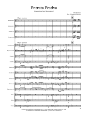 Entrata Festiva, Flor Peeters, Arr. Johannes Meures - Partitur & Stimmen